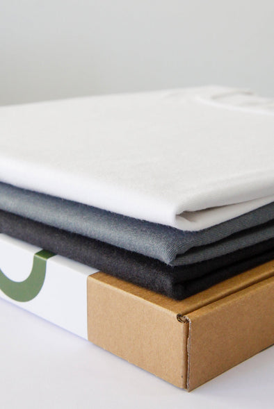 2+1 Gratis Lyxig Herr Bambu T-shirt Mix