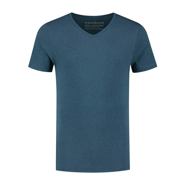 nooboo Lyxig Bambu T-shirt Svart med v hals