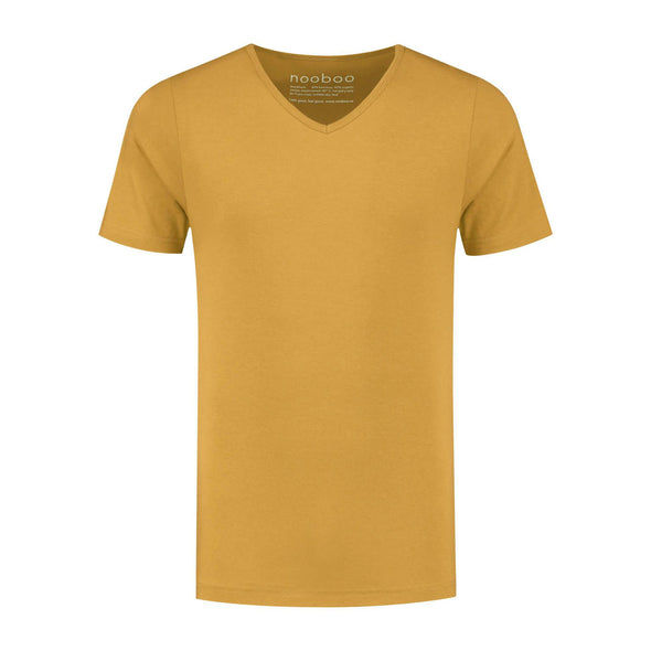 nooboo Lyxig Bambu T-shirt Svart med v hals
