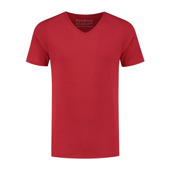 nooboo Lyxig Bambu T-shirt Svart med v hals