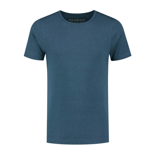 nooboo Lyxig Bambu T-shirt Röd med rund hals