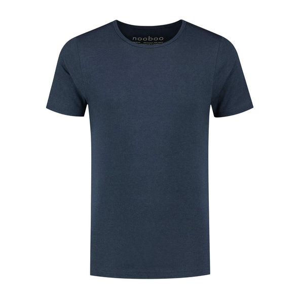 nooboo Lyxig Bambu T-shirt Röd med rund hals