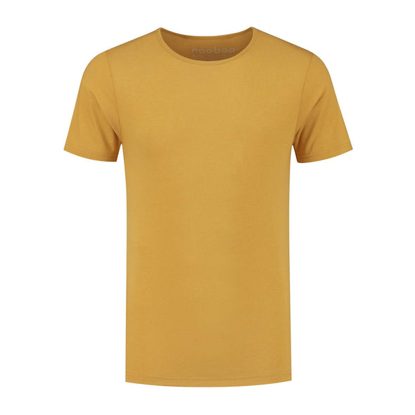 nooboo Lyxig Bambu T-shirt Röd med rund hals
